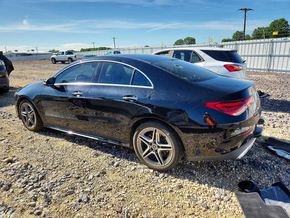 2022 Mercedes-benz Cla-klasse VIN W1K5J4HB7NN301896 COPART salvage auction — HAIL, Salvage Title, sold $12,000 on 2026-07-20 (photo 2)