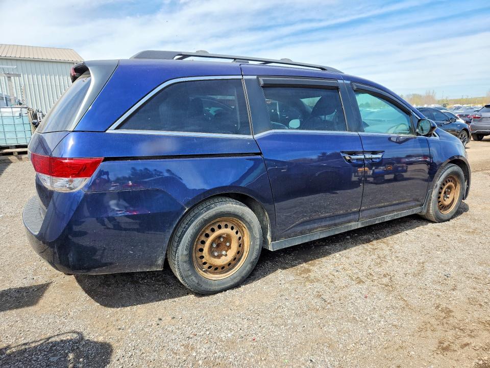 2016 Honda Odyssey VIN 5FNRL5H43GB502189 COPART salvage auction — UNDERCARRIAGE, On - Permit Salvage, sold $2,700 on 2026-07-02 (photo 3)
