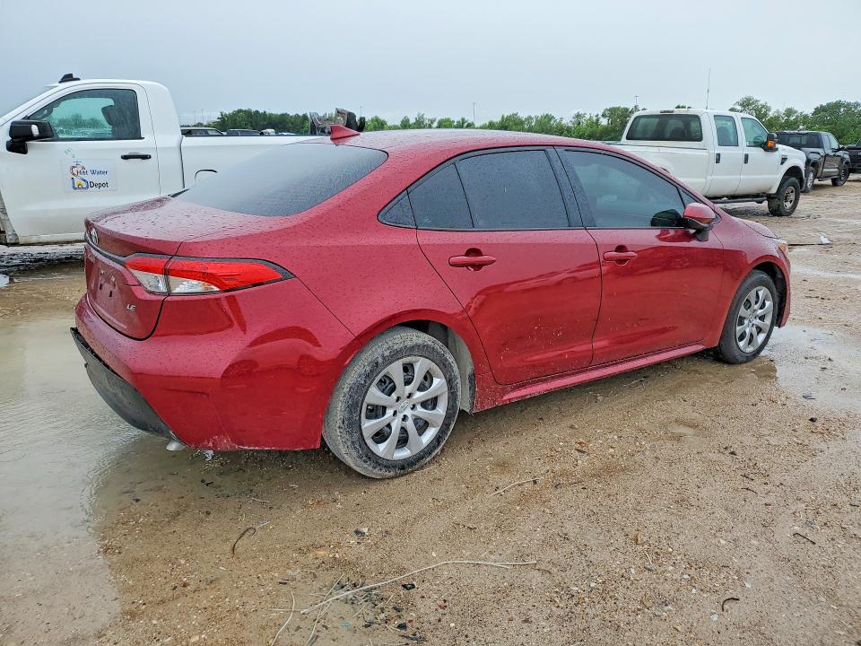 2025 Toyota Corolla VIN 5YFB4MDE9SP283517 COPART salvage auction — WATER/FLOOD, Tx - Salvage Vehicle Title, sold $9,100 on 2026-07-21 (photo 3)