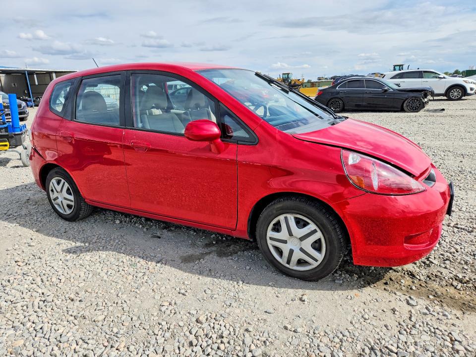 2007 Honda Fit VIN JHMGD38417S029435 COPART salvage auction — REAR END, CO - PUBLIC - SALVAGE TITLE (P), sold $1,150 on 2026-07-16 (photo 4)