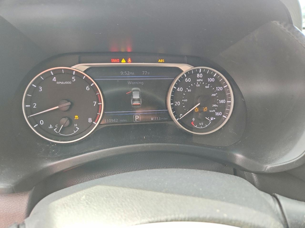 2021 Nissan Sentra VIN 3N1AB8CVXMY223522 COPART salvage auction — Rear End, LA - CERT OF TITLE-SALVAGE, sold $3,300 on 2026-07-09 (photo 9)