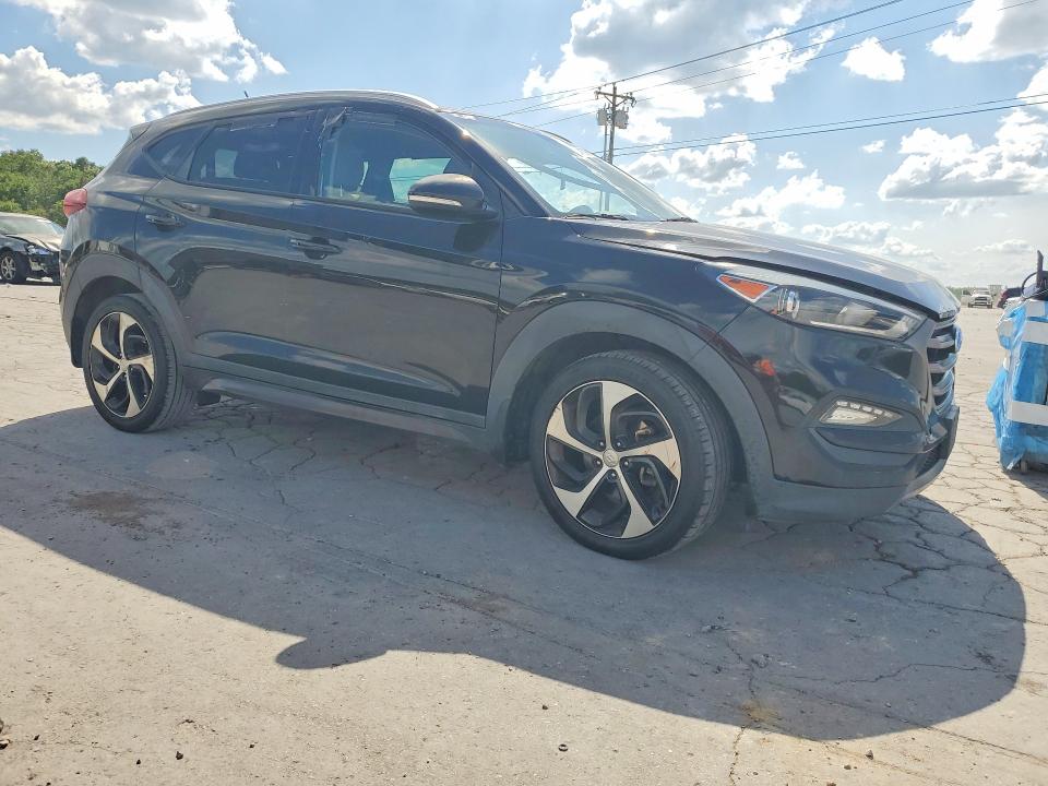 2016 Hyundai Tucson VIN KM8J33A27GU074561 COPART salvage auction — MINOR DENT/SCRATCHES, Tn - Certificate Of Title, sold $3,500 on 2026-07-29 (photo 4)