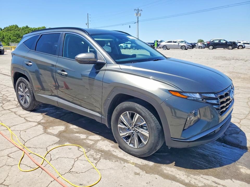2023 Hyundai Tucson VIN KM8JBCA16PU127292 COPART salvage auction — SIDE, Tn - Salvage Certificate, sold $11,300 on 2026-07-27 (photo 4)
