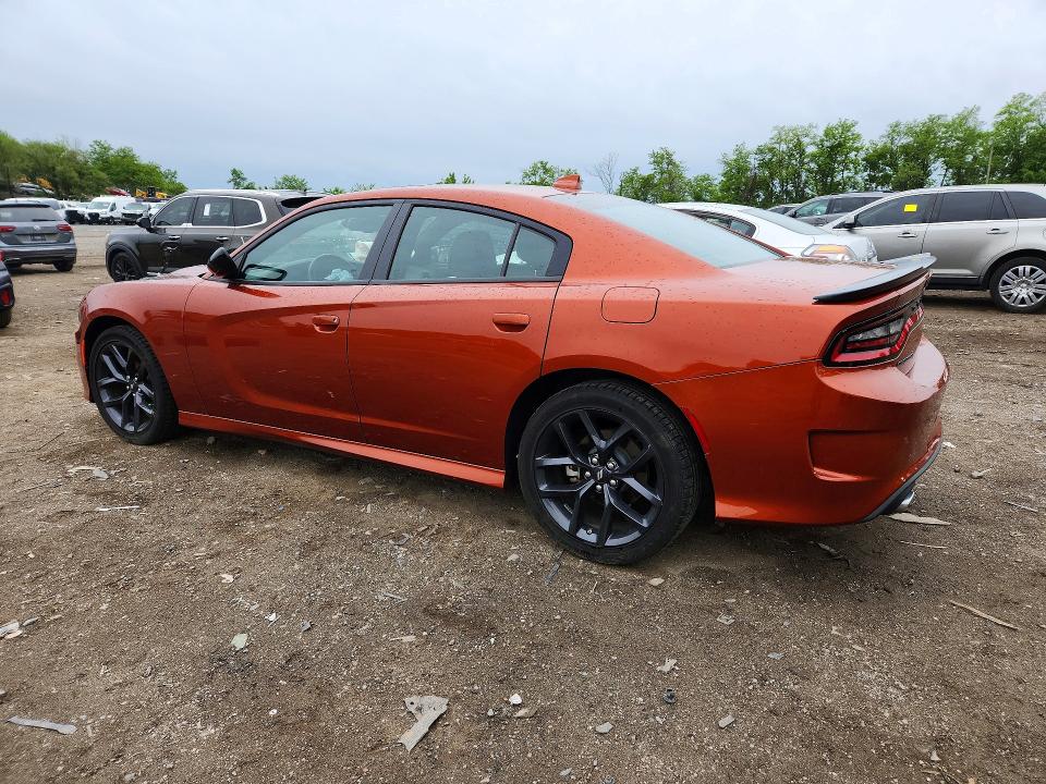 2023 Dodge Charger VIN 2C3CDXHGXPH687154 COPART salvage auction — FRONT END, Id - Salvage Certificate Of Title, sold $7,600 on 2026-08-25 (photo 2)