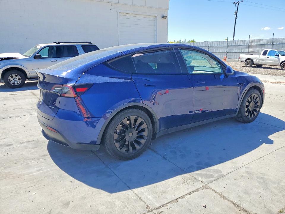 2023 Tesla Model y VIN 7SAYGAEE5PF853243 COPART salvage auction — FRONT END, Ut - Salvage Certificate, sold $8,800 on 2026-07-13 (photo 3)