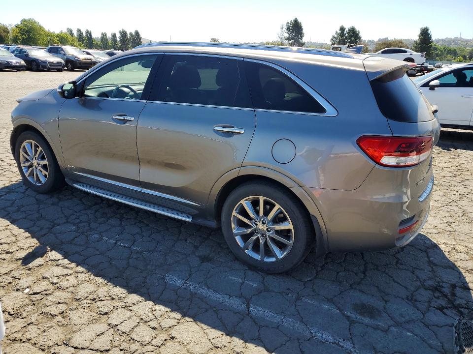 2016 Kia Sorento VIN 5XYPKDA57GG094022 COPART salvage auction — FRONT END, Ca - Salvage Certificate, sold $150 on 2026-07-24 (photo 2)