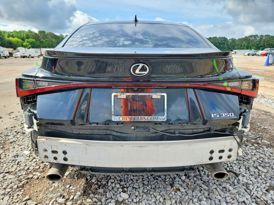 2022 Lexus Is VIN JTHSZ1B28N5052052 COPART salvage auction — FRONT END, Ms - Cert Of Title-Salvaged, sold $4,600 on 2026-07-24 (photo 6)