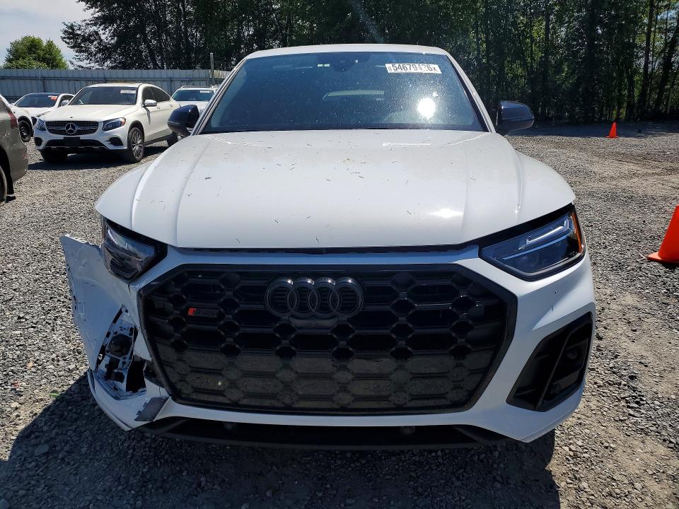 2024 Audi Sq5 VIN WA124AFY5R2115902 COPART salvage auction — FRONT END, Wa - Bill Of Sale, sold $25,500 on 2026-07-06 (photo 5)