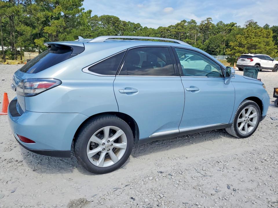 2012 Lexus Rx VIN 2T2ZK1BA8CC078335 COPART salvage auction — REAR END, Tx - Salvage Vehicle Title, sold $6,600 on 2026-07-10 (photo 3)