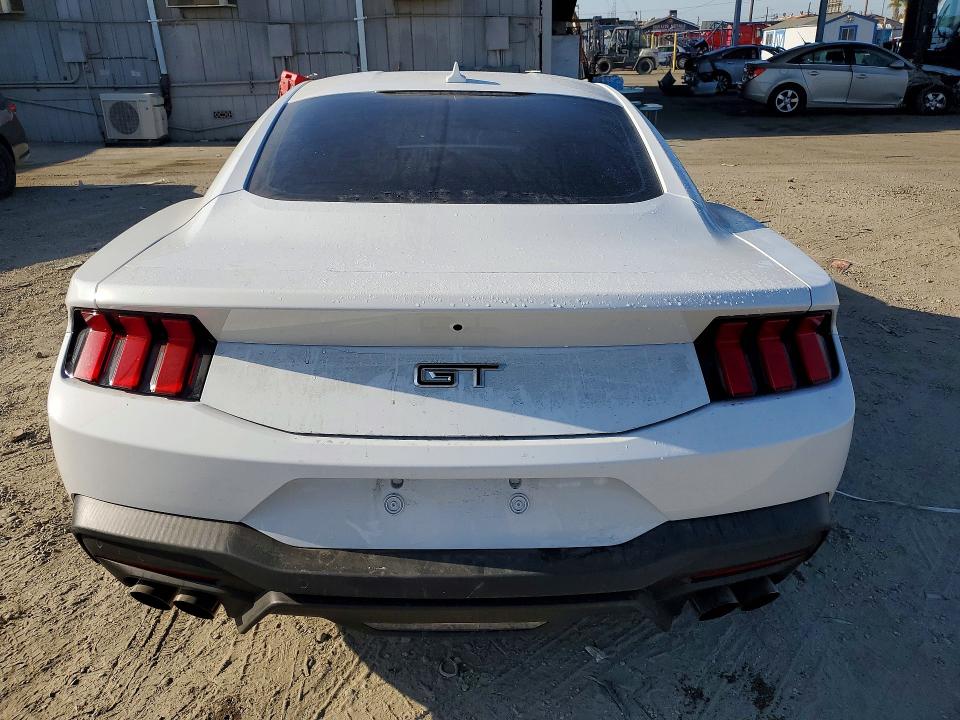 2025 Ford Mustang VIN 1FA6P8CF1S5401606 COPART salvage auction — FRONT END, Ca - Salvage Certificate, sold $25,500 on 2026-07-02 (photo 6)