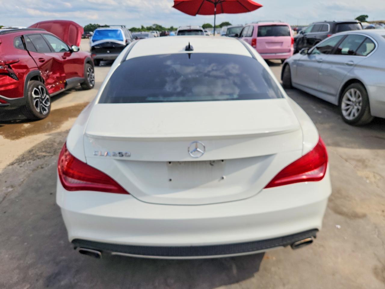 2016 Mercedes-Benz CLA-Class VIN WDDSJ4EBXGN336216 COPART salvage auction — Front End, TX - CERTIFICATE OF TITLE, sold $2,600 on 2026-07-08 (photo 6)