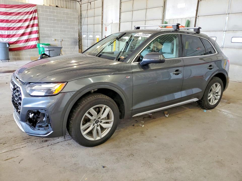 2022 Audi Q5 VIN WA1GAAFY7N2100911 COPART salvage auction — FRONT END, Mo - Salvage Certificate Of Title, sold $1,000 on 2026-07-28 (photo 1)