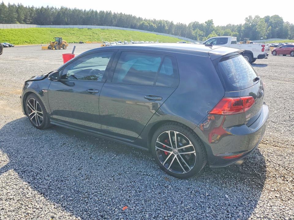 2017 Volkswagen Gti VIN 3VW547AU9HM060532 COPART salvage auction — FRONT END, Nc - Salvage Certificate Of Title, sold $200 on 2026-07-02 (photo 2)