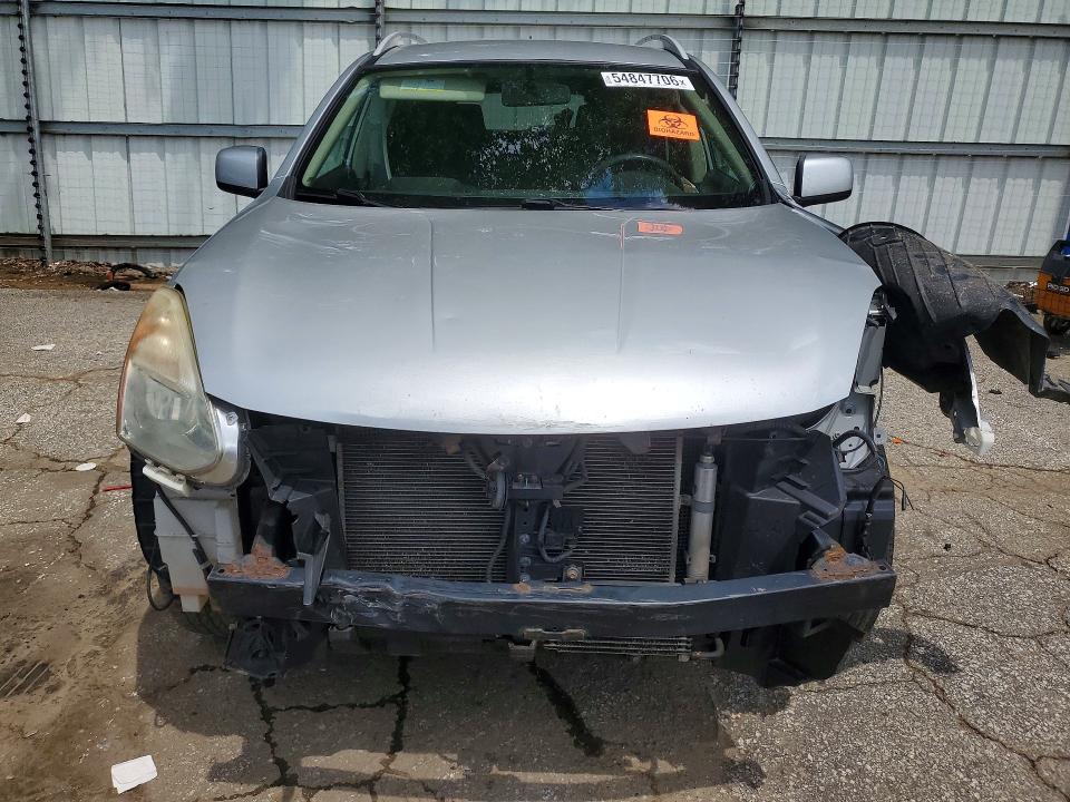2013 Nissan Rogue VIN JN8AS5MV0DW654053 COPART salvage auction — FRONT END, Ga - Cert Of Title-Salvage, sold $300 on 2026-07-10 (photo 5)