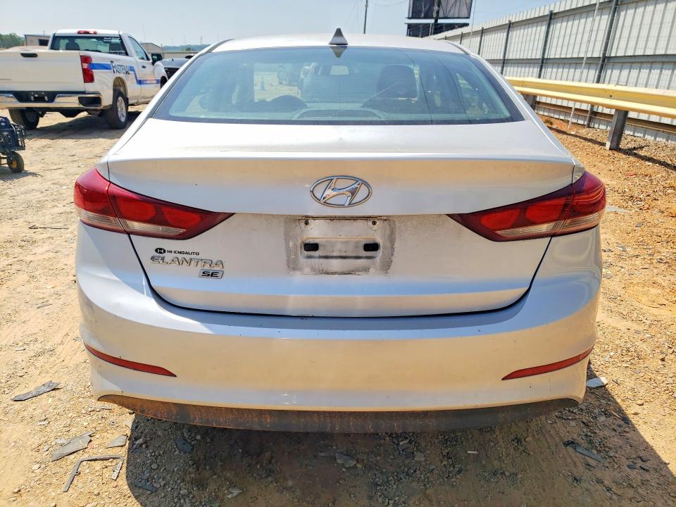 2017 Hyundai Elantra VIN KMHD74LF6HU071210 COPART salvage auction — FRONT END, Va - Cert Of Title - Salvage, sold $1,550 on 2026-07-17 (photo 6)