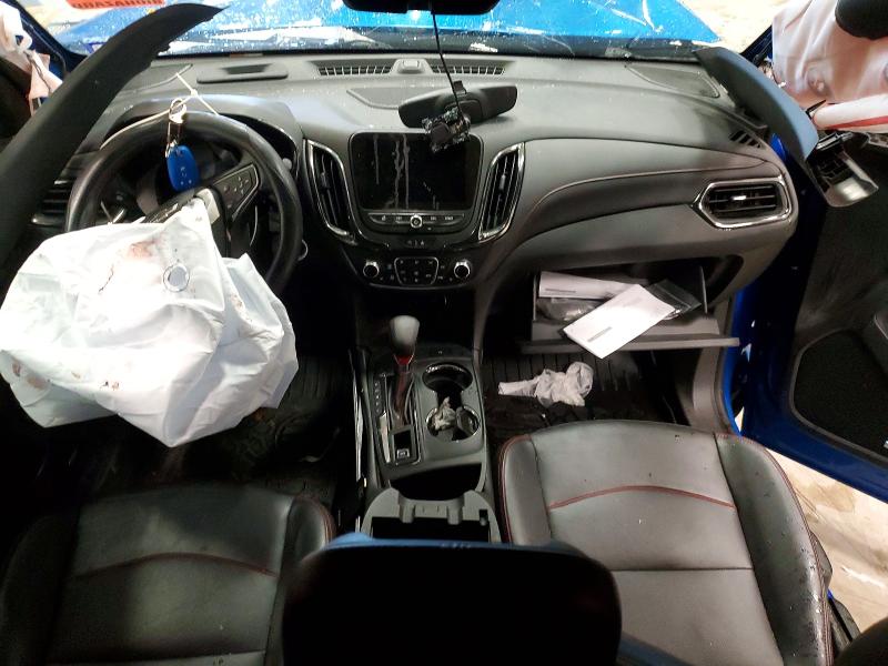 2024 Chevrolet Equinox VIN 3GNAXMEG5RS127580 COPART salvage auction — FRONT END, Tx - Salvage Vehicle Title, sold $3,200 on 2026-07-09 (photo 8)