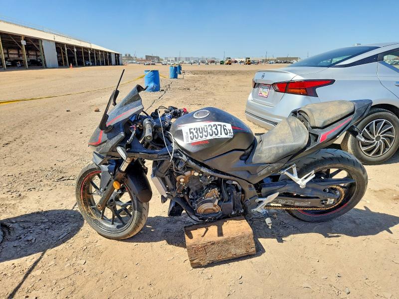 2020 Honda Cbr VIN MLHPC6217L5100552 COPART salvage auction — FRONT END, Az - Cert Of Title - Salvage, sold $500 on 2026-07-23 (photo 3)