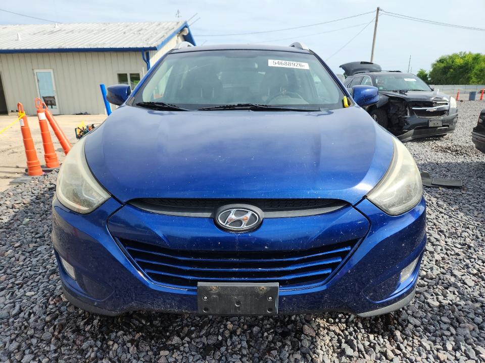 2014 Hyundai Tucson VIN KM8JU3AG3EU923137 COPART salvage auction — FRONT END, Il - Salvage Certificate, sold $925 on 2026-07-20 (photo 5)