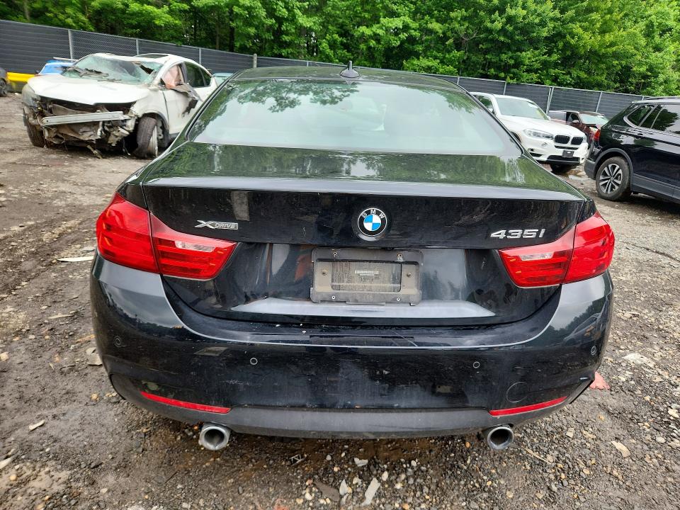 2016 BMW 4er VIN WBA3R5C51GK374443 COPART salvage auction — UNDERCARRIAGE, Md - Cert Of Salvage > 75% Damage, sold $6,400 on 2026-07-07 (photo 6)