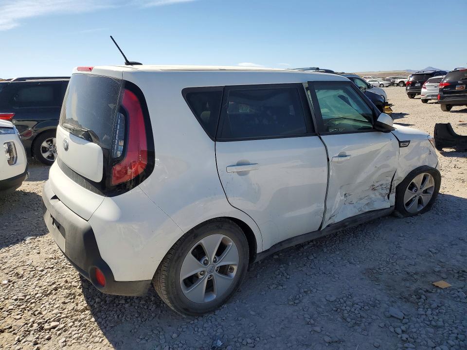 2016 Kia Soul VIN KNDJN2A25G7389091 COPART salvage auction — SIDE, Ut - Salvage Certificate, sold $875 on 2026-07-02 (photo 3)