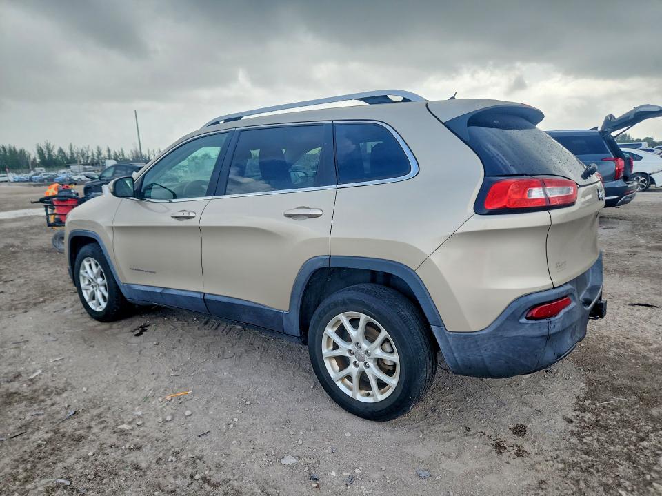 2014 Jeep Cherokee VIN 1C4PJLCB8EW252934 COPART salvage auction — MINOR DENT/SCRATCHES, Fl - Certificate Of Title (P), sold $500 on 2026-07-09 (photo 2)