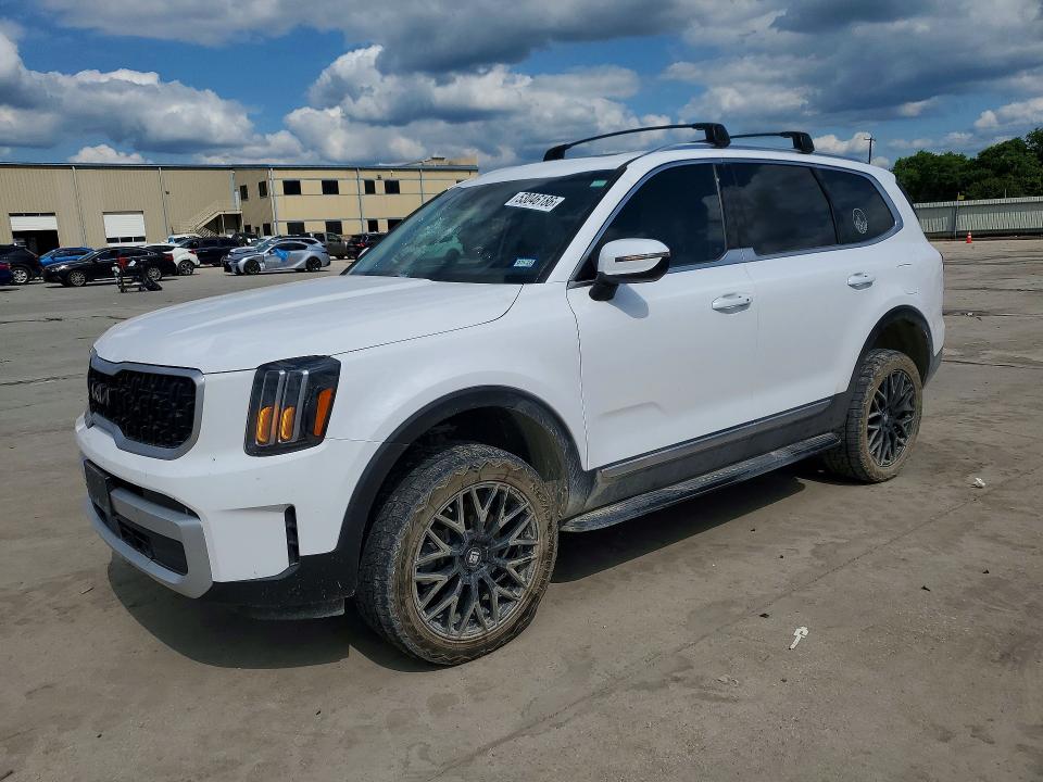 2024 Kia Telluride VIN 5XYP34GC5RG527584 COPART salvage auction — HAIL, Tx - Certificate Of Title, sold $1,300 on 2026-07-30 (photo 1)