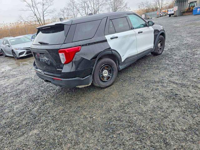 2022 Ford Explorer VIN 1FM5K8AW1NNA08504 COPART salvage auction — SIDE, Nj - Salvage Cert-Police, sold $6,300 on 2026-07-09 (photo 4)