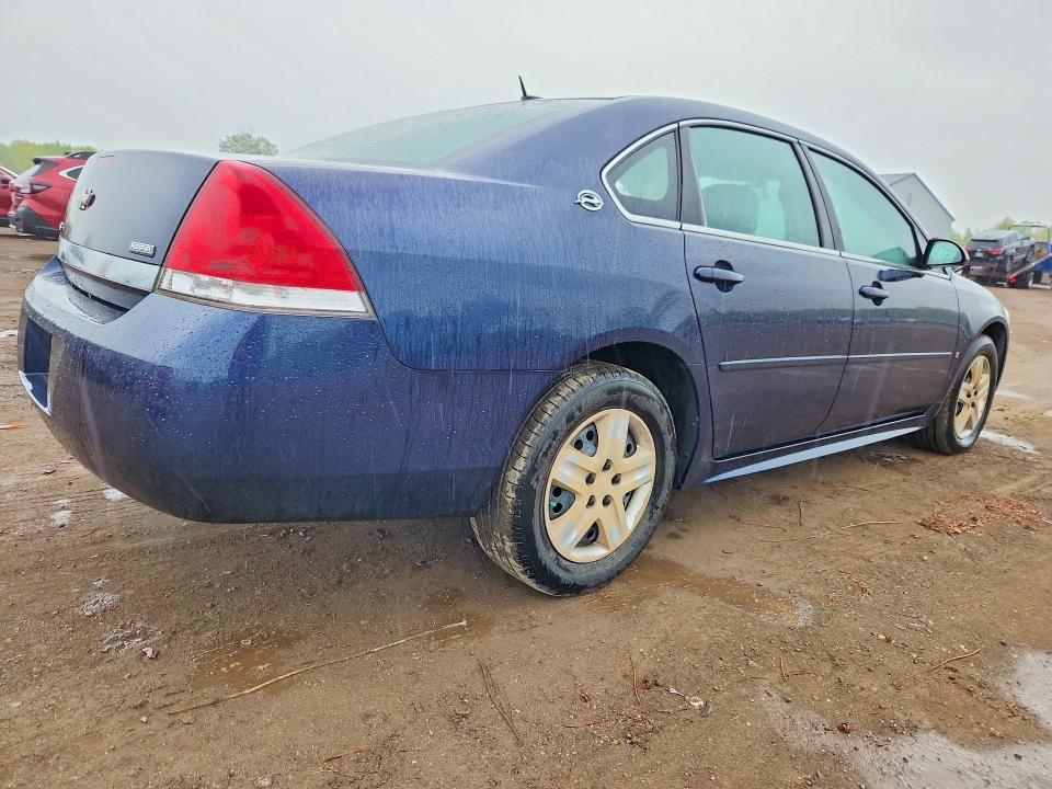 2009 Chevrolet Impala VIN 2G1WB57KX91158445 COPART salvage auction — SIDE, Oh - Cert Of Title-Salvage, sold $475 on 2026-07-20 (photo 3)
