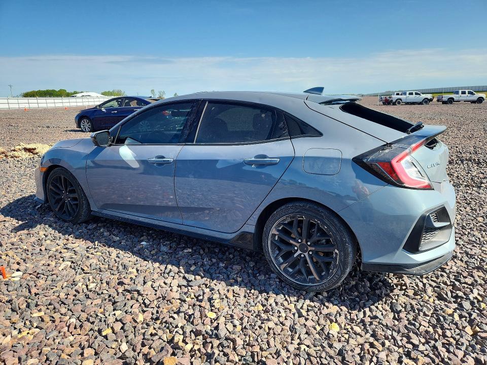 2021 Honda VIN SHHFK7H91MU411512 COPART salvage auction — HAIL, Mo - Salvage Certificate Of Title, sold $8,900 on 2026-07-27 (photo 2)