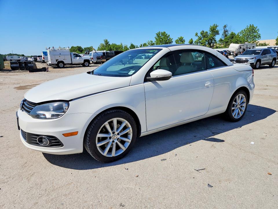 2012 Volkswagen Eos VIN WVWBW7AH7CV000122 COPART salvage auction — REAR END, Mo - Certificate Of Title, sold $725 on 2026-07-10 (photo 1)