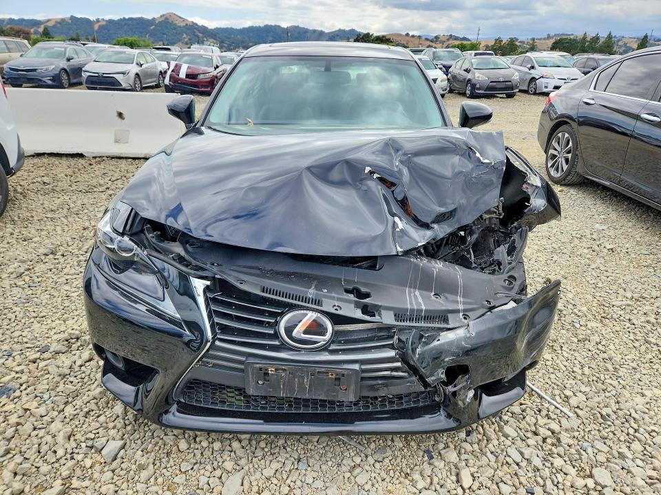 2015 Lexus Is VIN JTHCF1D22F5017678 COPART salvage auction — FRONT END, Ca - Salvage Certificate, sold $1,950 on 2026-07-02 (photo 5)