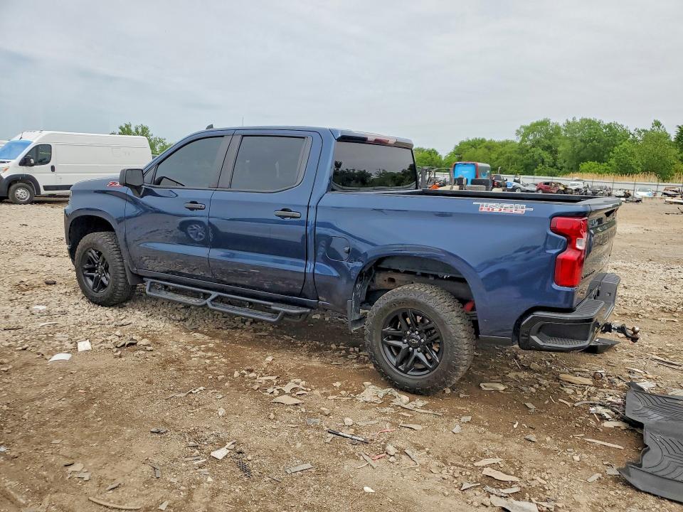 2022 Chevrolet Silverado VIN 3GCPYCEK8NG111918 COPART salvage auction — FRONT END, Il - Salvage Certificate, sold $11,200 on 2026-07-29 (photo 2)
