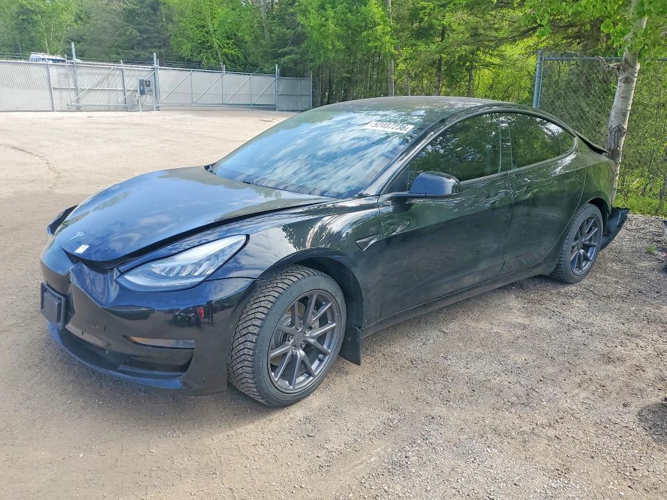 2018 Tesla Model 3 VIN 5YJ3E1EA6JF028443 COPART salvage auction — FRONT END, On - Permit Salvage, sold $3,150 on 2026-07-14 (photo 1)