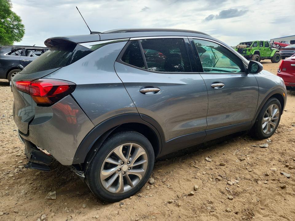 2021 Buick Encore VIN KL4MMFSL8MB059687 COPART salvage auction — REAR END, GA - CERT OF TITLE-SALVAGE, sold $7,100 on 2026-07-10 (photo 3)