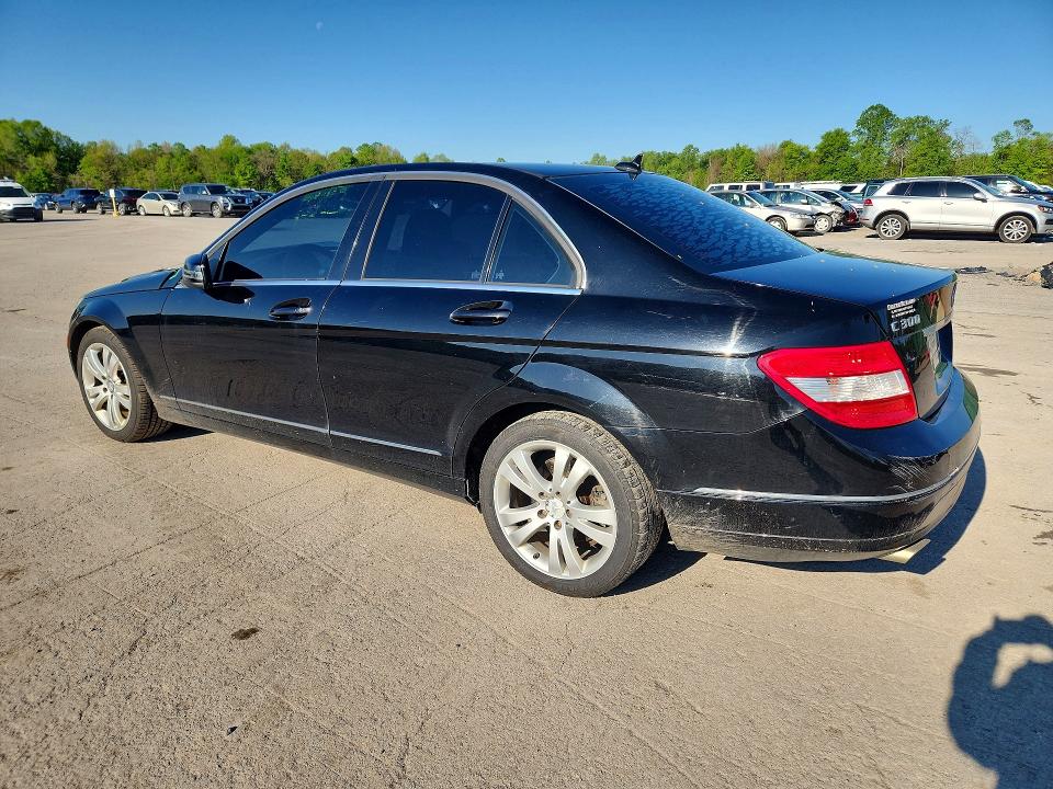 2011 Mercedes-benz C class VIN WDDGF8BB0BR133484 COPART salvage auction — FRONT END, Pa - Certificate Of Salvage, sold $375 on 2026-07-09 (photo 2)