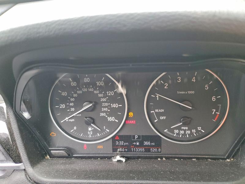 2017 BMW X1 VIN WBXHU7C34HP925022 COPART salvage auction — FRONT END, Ga - Cert Of Ttl-Slvg Manufctr Bybk, sold $650 on 2026-07-17 (photo 9)