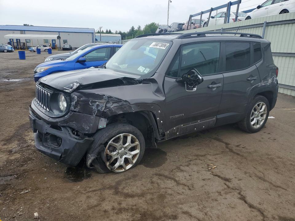 2017 Jeep Renegade VIN ZACCJBBBXHPE50331 COPART salvage auction — SIDE, Pa - Certificate Of Salvage, sold $175 on 2026-07-17 (photo 1)