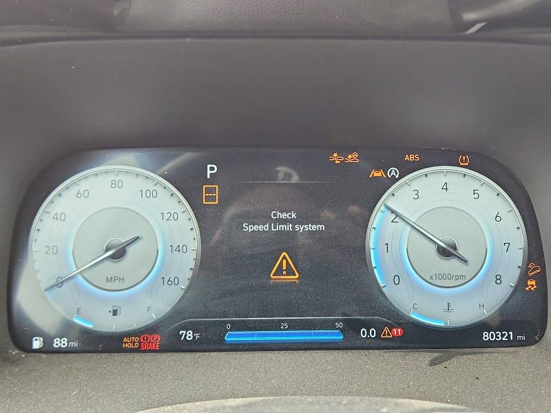 2024 Hyundai Palisade VIN KM8R7DGE6RU690351 COPART salvage auction — HAIL, Tx - Certificate Of Title, sold $200 on 2026-07-30 (photo 9)