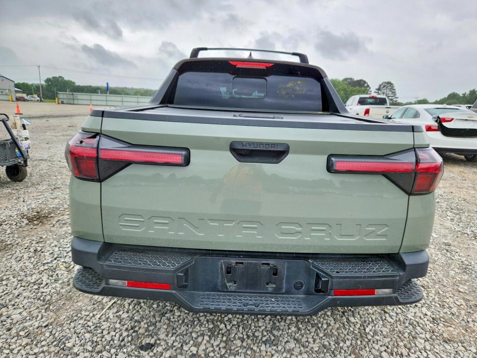 2022 Hyundai Santa cruz VIN 5NTJC4AE0NH007703 COPART salvage auction — HAIL, Ar - Cert Of Title-Salvage, sold $8,400 on 2026-07-15 (photo 6)