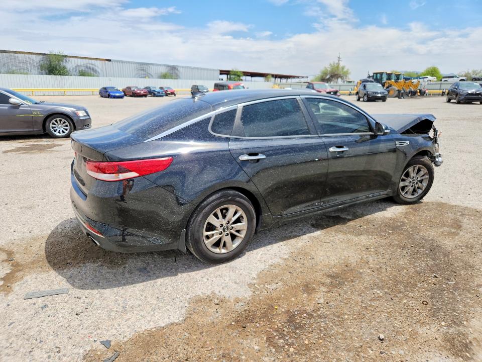 2018 Kia Optima VIN 5XXGT4L38JG207321 COPART salvage auction — FRONT END, Az - Cert Of Title - Salvage, sold $575 on 2026-07-06 (photo 3)