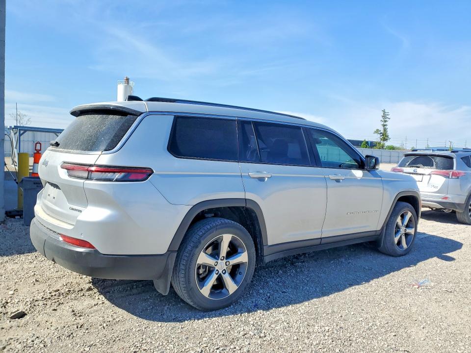 2022 Jeep Grand cherokee l VIN 1C4RJKBG4N8519457 COPART salvage auction — HAIL, IA - CERT OF TITLE-SALVAGE TITLE, sold $125 on 2026-07-29 (photo 3)