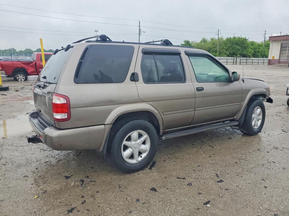 2001 Nissan Pathfinder VIN JN8DR09Y91W593344 COPART salvage auction — FRONT END, In - Cert Of Title-Salvage Title, sold $425 on 2026-07-02 (photo 3)