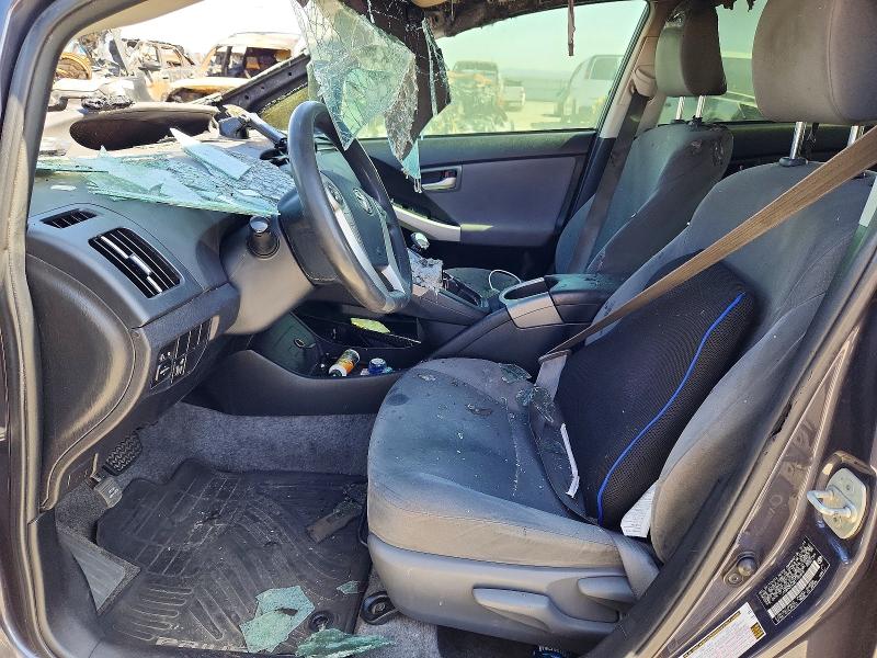 2014 Toyota Prius VIN JTDKN3DU2E1785616 COPART salvage auction — BURN, Ca - Non-Repairable Vehicle Cert, sold $250 on 2026-07-31 (photo 7)