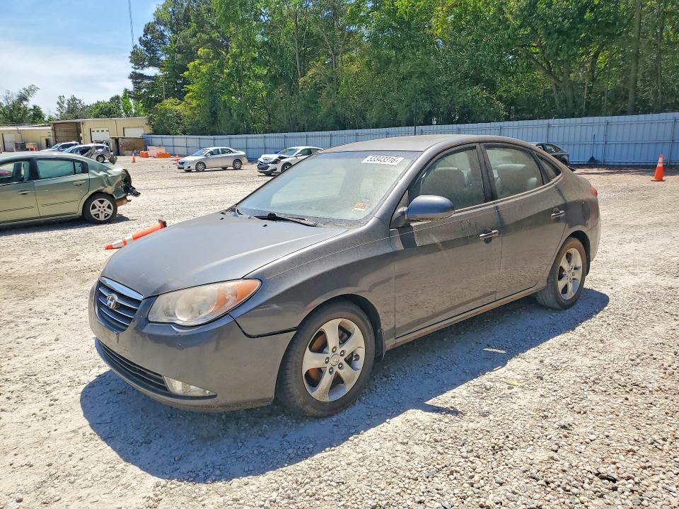 2009 Hyundai Elantra VIN KMHDU46D39U618809 COPART salvage auction — MINOR DENT/SCRATCHES, Nc - Dealer Only Clean Title, sold $1,050 on 2026-07-10 (photo 1)