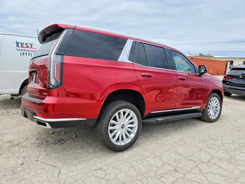 2023 Cadillac Escalade VIN 1GYS4AKL3PR552358 COPART salvage auction — FRONT END, IN - CERT OF TITLE-SALVAGE TITLE, sold $29,500 on 2026-07-31 (photo 3)