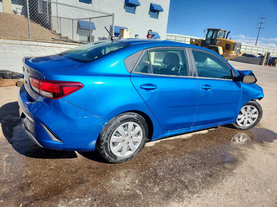 2021 Kia Rio VIN 3KPA24AD5ME430630 COPART salvage auction — FRONT END, Nm - Certificate Of Title, sold $900 on 2026-07-02 (photo 3)