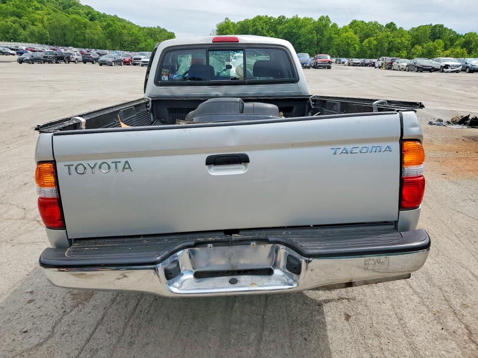 2002 Toyota Tacoma VIN 5TEVL52N52Z111178 COPART salvage auction — FRONT END, Pa - Certificate Of Salvage, sold $500 on 2026-07-09 (photo 6)