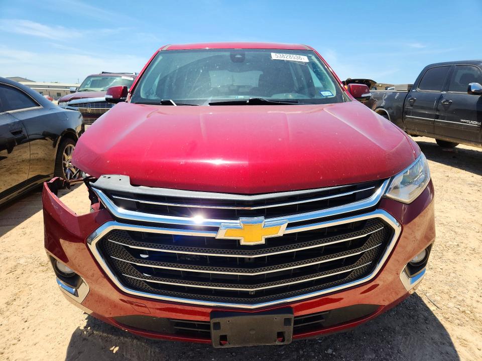 2019 Chevrolet Traverse VIN 1GNERKKW4KJ290532 COPART salvage auction — FRONT END, Tx - Salvage Vehicle Title, sold $4,100 on 2026-07-09 (photo 5)