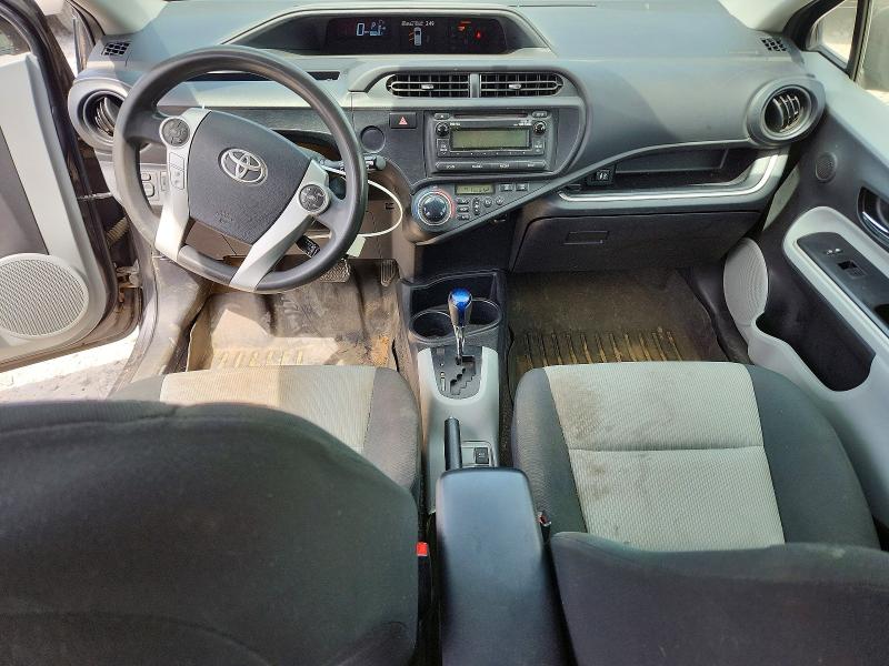 2014 Toyota Prius c VIN JTDKDTB38E1568214 COPART salvage auction — FRONT END, MI - CERTIFICATE OF TITLE, sold $525 on 2026-07-16 (photo 8)