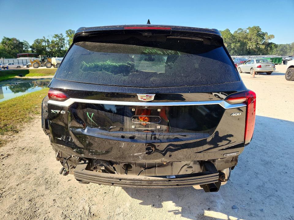 2021 Cadillac Xt6 VIN 1GYKPERS2MZ124451 COPART salvage auction — REAR END, Fl - Certificate Of Destruction, sold $5,900 on 2026-07-18 (photo 6)
